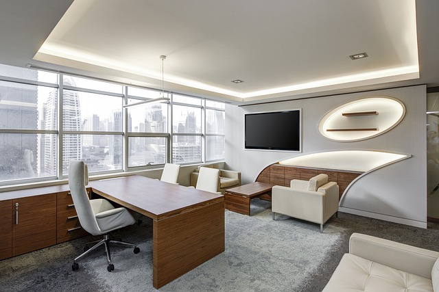 wooden furniture showroom presentation